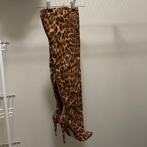 Shoe Dazzle over the knee boots